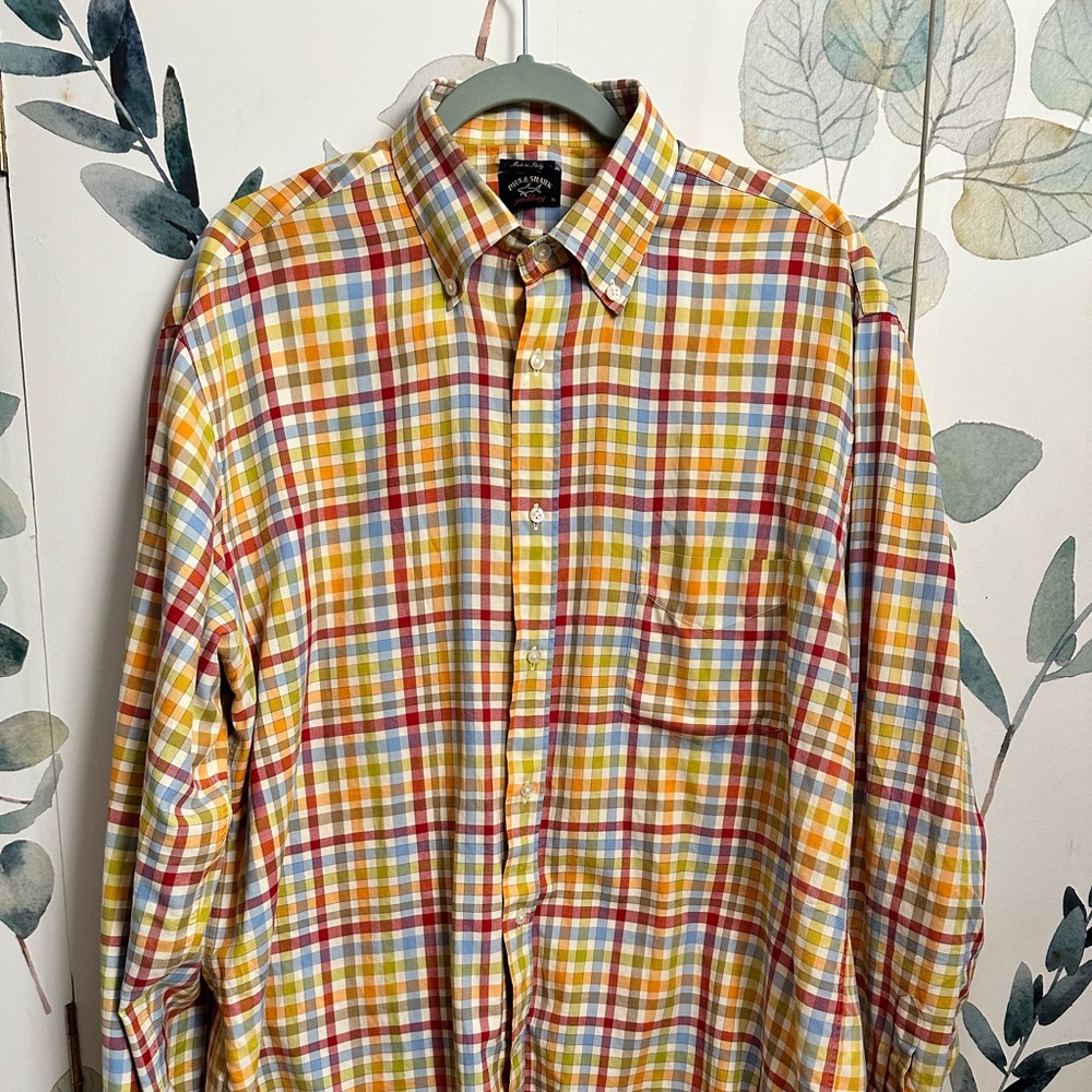 Paul & Shark buttons down plaid shirt